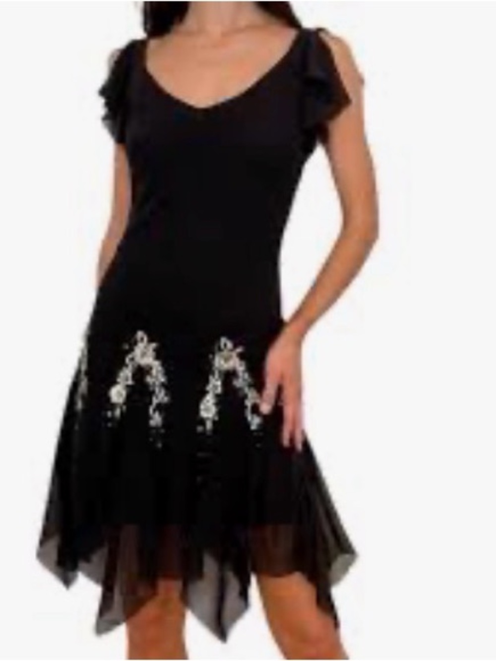 S.L. Fashions Vintage floral fairy dress NWT size 6P